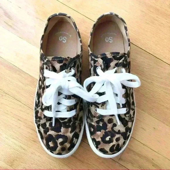 Cheetah Platform Sneakers - Picture 2 of 6